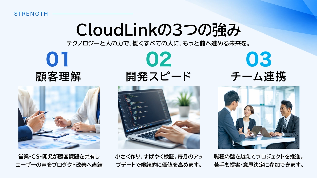 IT・SaaS企業 会社説明会資料 パワーポイントサンプル